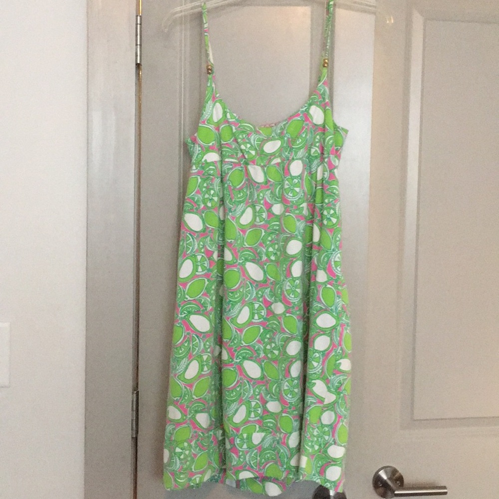 Lilly Pulitzer limes sundress